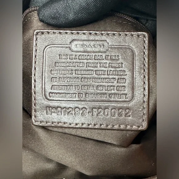 Coach Rare Limited Edition Soho Signature Inlaid Patchwork Hobo shoulder bag GUC - Picture 14 of 15